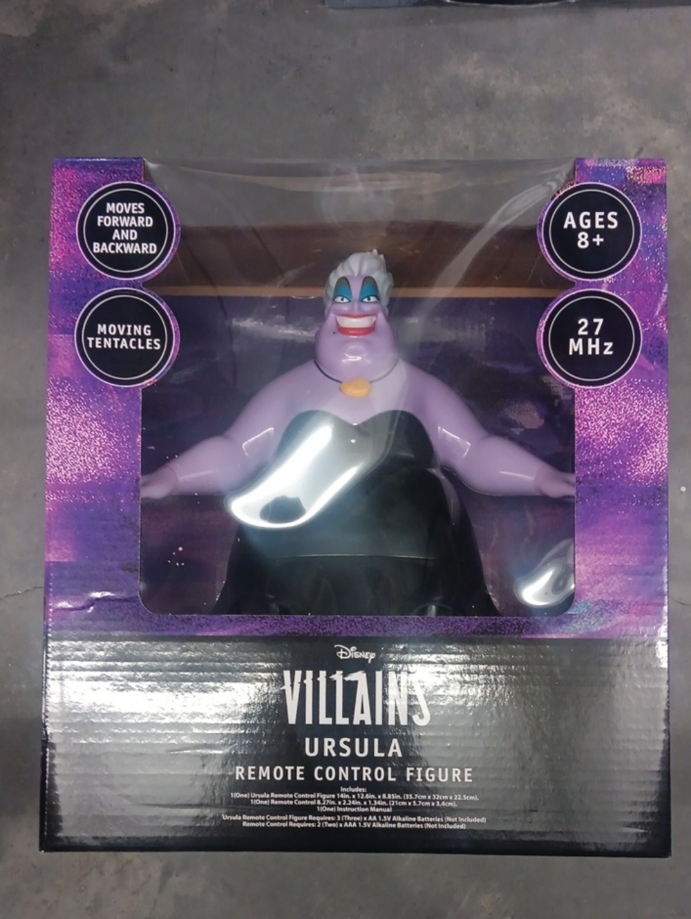 Disney Villains Ursula Remote Control Figure - NIB